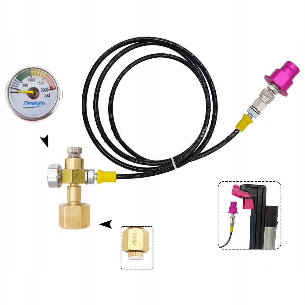 Adaptérový kabel pro Sodastream Terra Art Quick Connect 150 cm 1,5 m