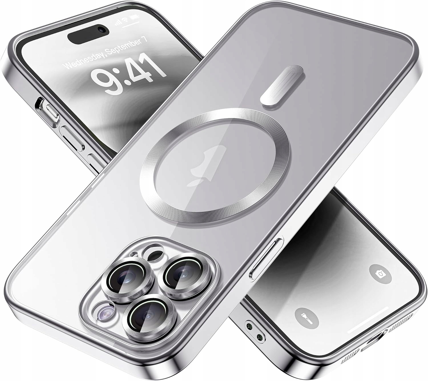 ETUI + FOLIA CERAMICZNA do iPhone 13 Pro - case do MagSafe obudowa KOLORY Typ plecki