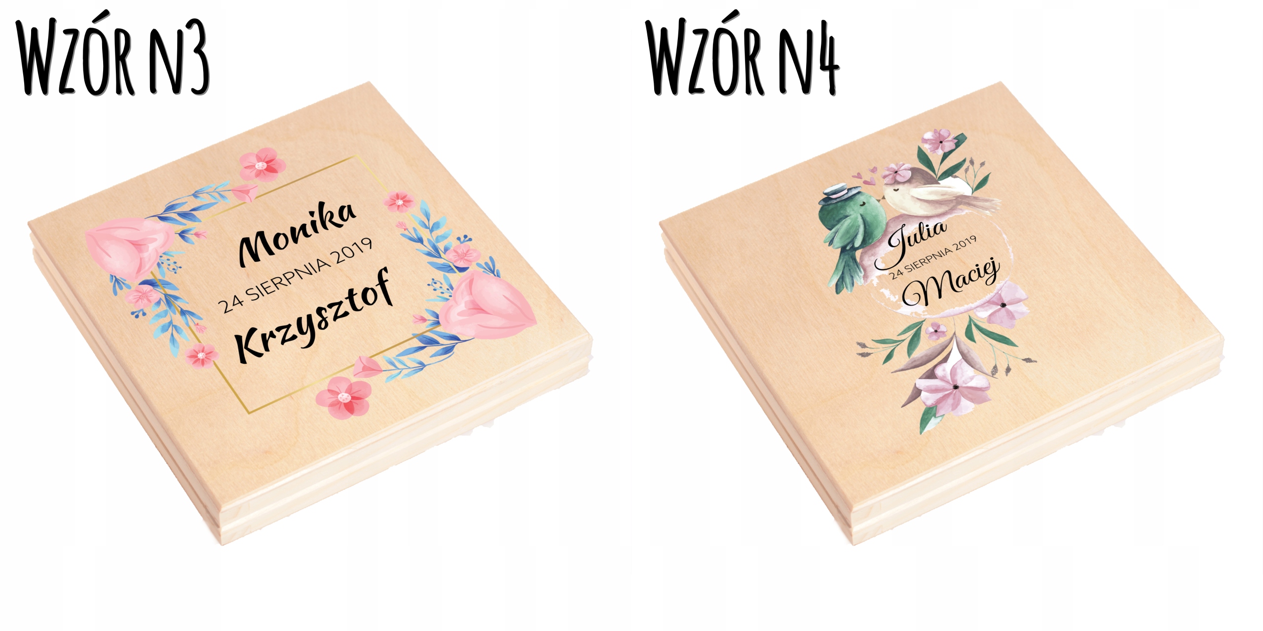 ZAPROSZENIE ŚWIADKÓW - 4 PUZZLE PROŚBA O ŚWIADKOWANIE PUDEŁKO GRAWER NADRUK Stan opakowania oryginalne