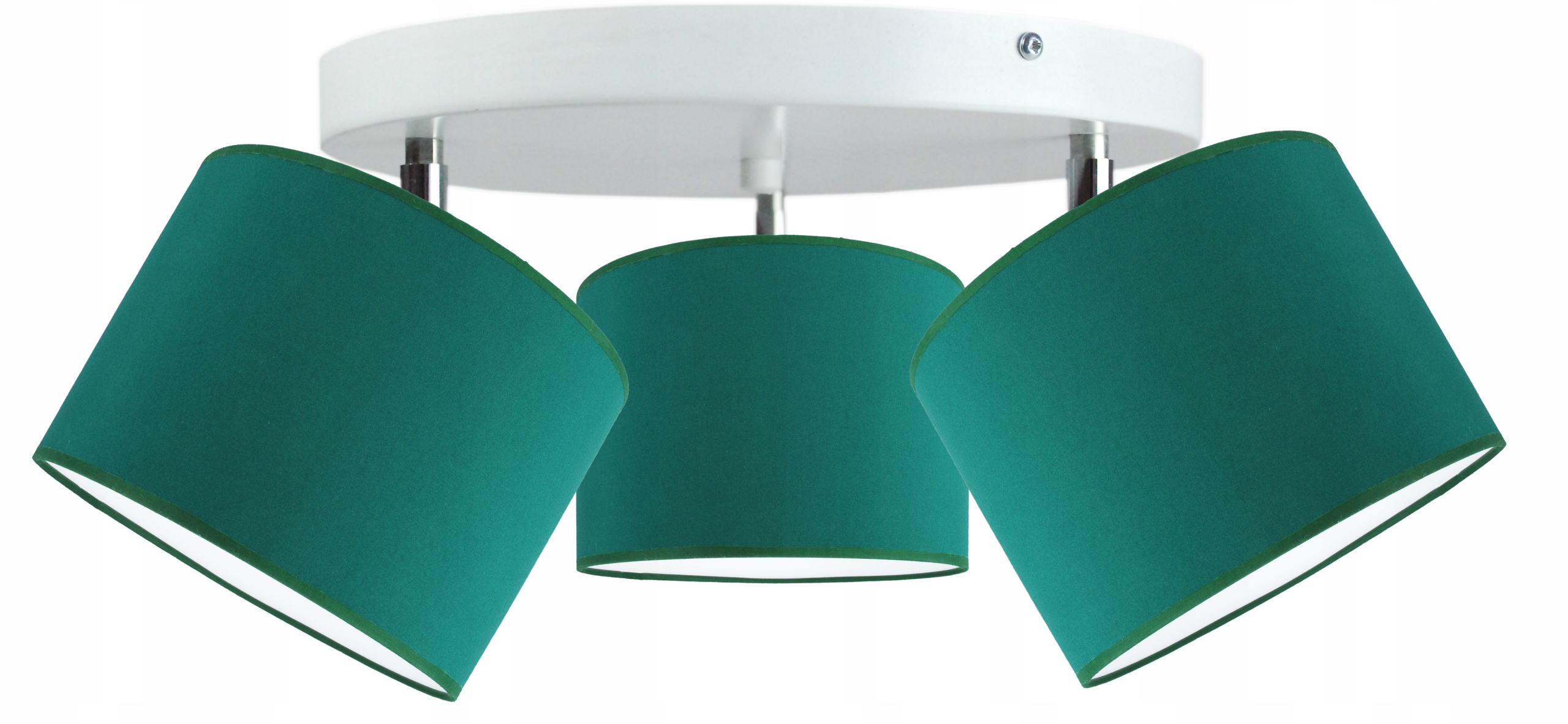 Moderní závěsná stropní lampa stropní svítidlo s módním stínítkem 20 cm zelená Led