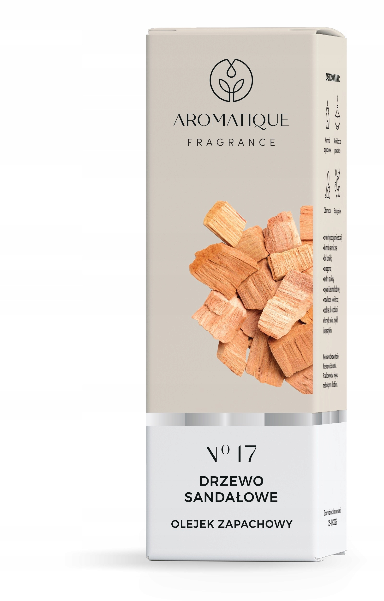 DRZEWO SANDAŁOWE INTENSYWNY Olejek Zapachowy 12ML Marka Aromatique