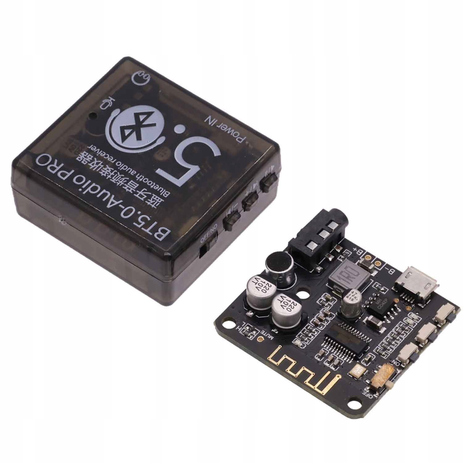 

Odbiornik Bluetooth 5.0-PRO z mikrofonem Aux Jack