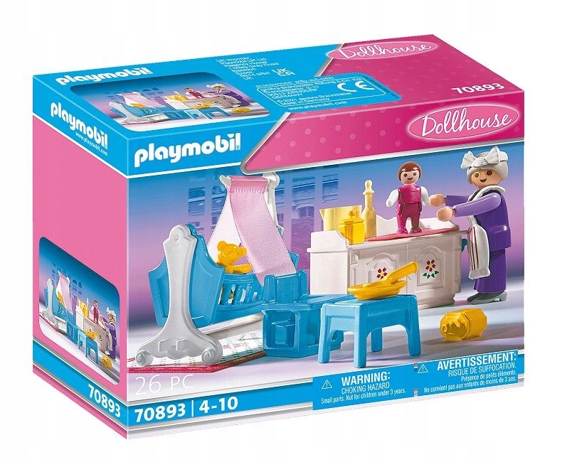 Playmobil 70893 Pokój dla niemowlaka Dollhouse dziecko łózeczko kołyska