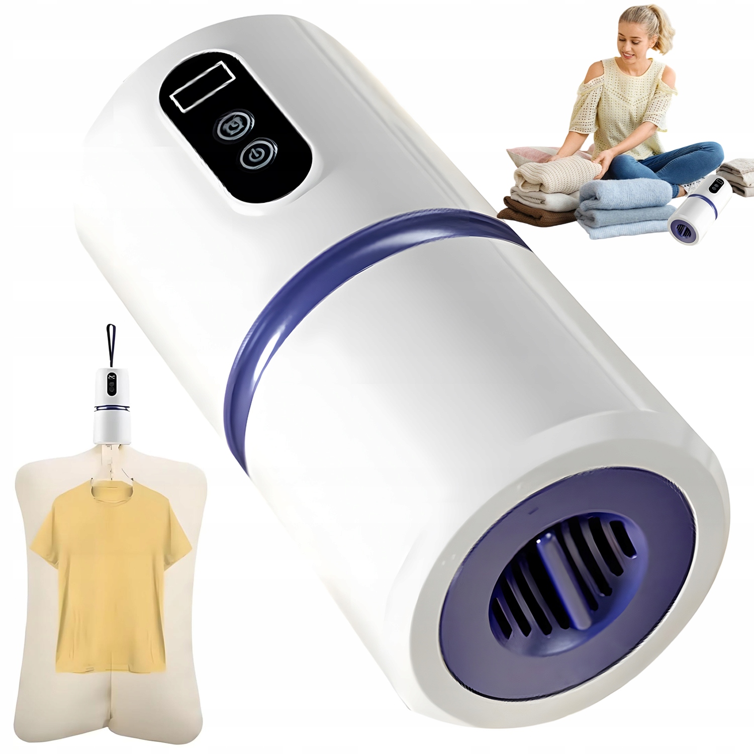 Levně Elektrická Sušák Na Oblečení Silent Dryer Se Systémem Ztlumení Hluku