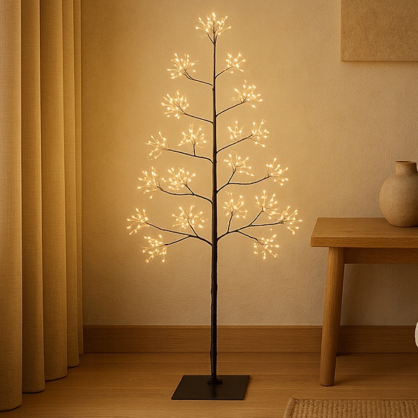 Vánoční Stromek Led Vánoční Stromek 125 cm Vánoční Dekorace -vánoční Osvětlení Na Stromeček