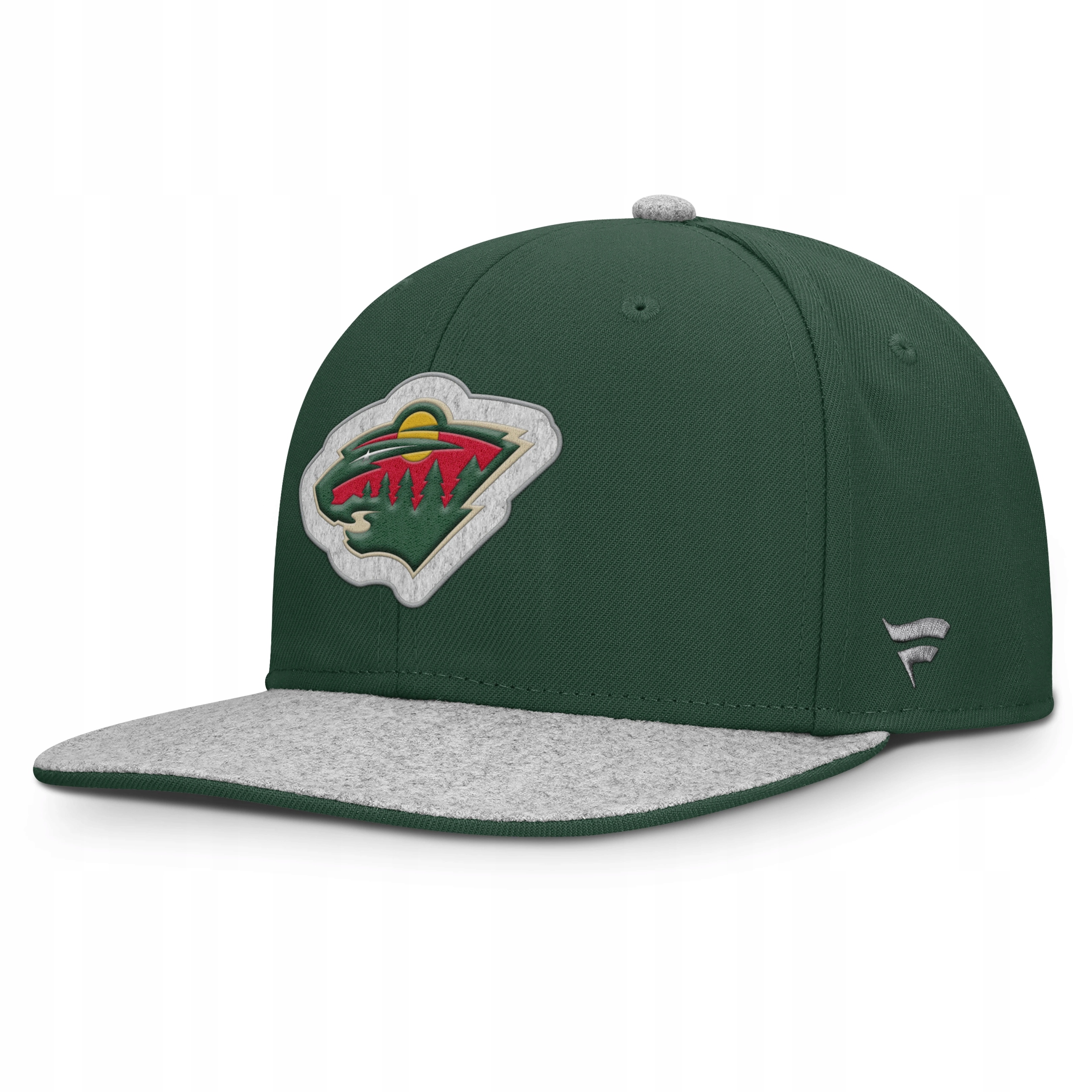 Pánská kšiltovka Minnesota Wild Nhl Loden Structured Adjustable Flat Brim