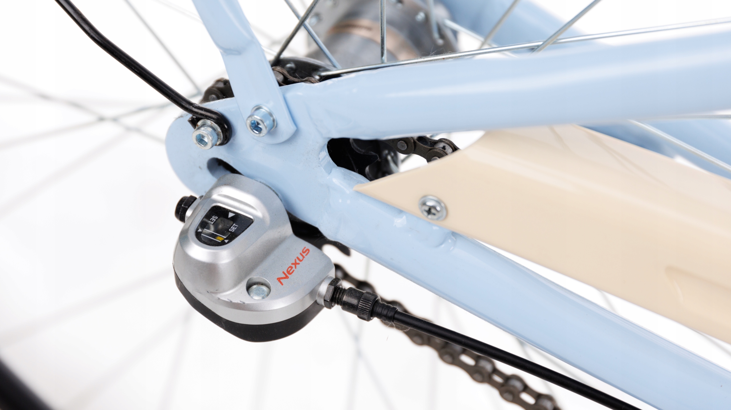 Rower miejski GOETZE 28 3b ALU+kosz LEKKA DAMKA Marka Goetze