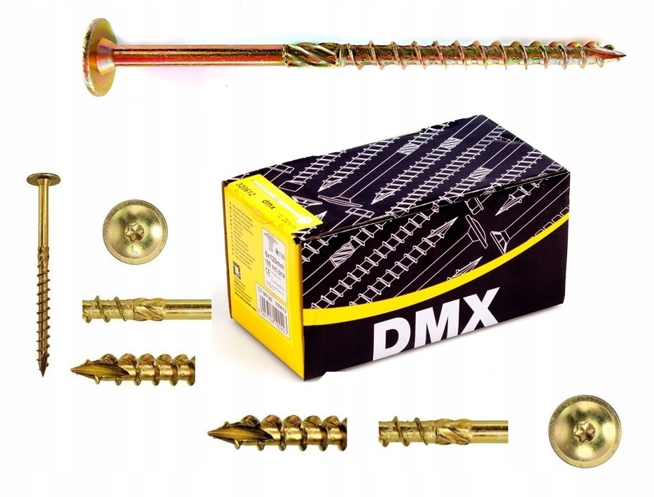 

Wkręty Ciesielskie Do Drewna Talerzowe Torx 5x120