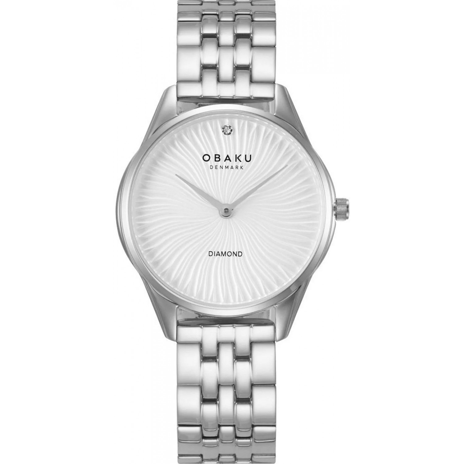 Dámské hodinky Obaku Denmark V297LXCISC stříbrné