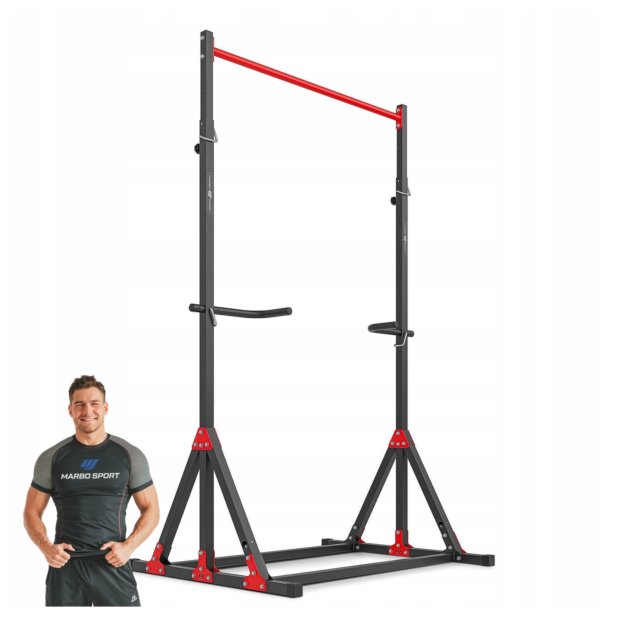 Hrazda pro zvedání trénink, úchytky na dipy, silné