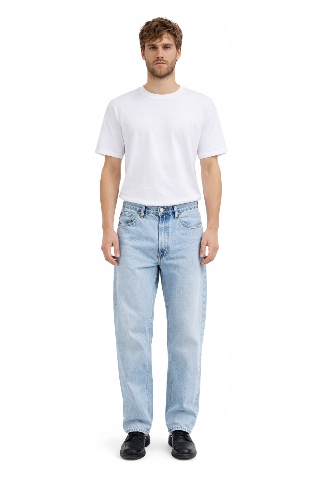 Levi's Pánské Džíny Jednoduché Světle Modré S Lenem 32/32 I4B