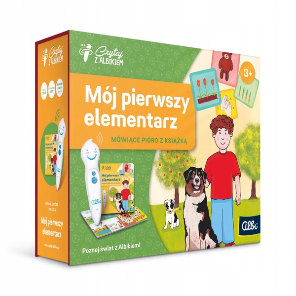 

Zestaw Albik: Mój Pierwszy Elementarz pióro
