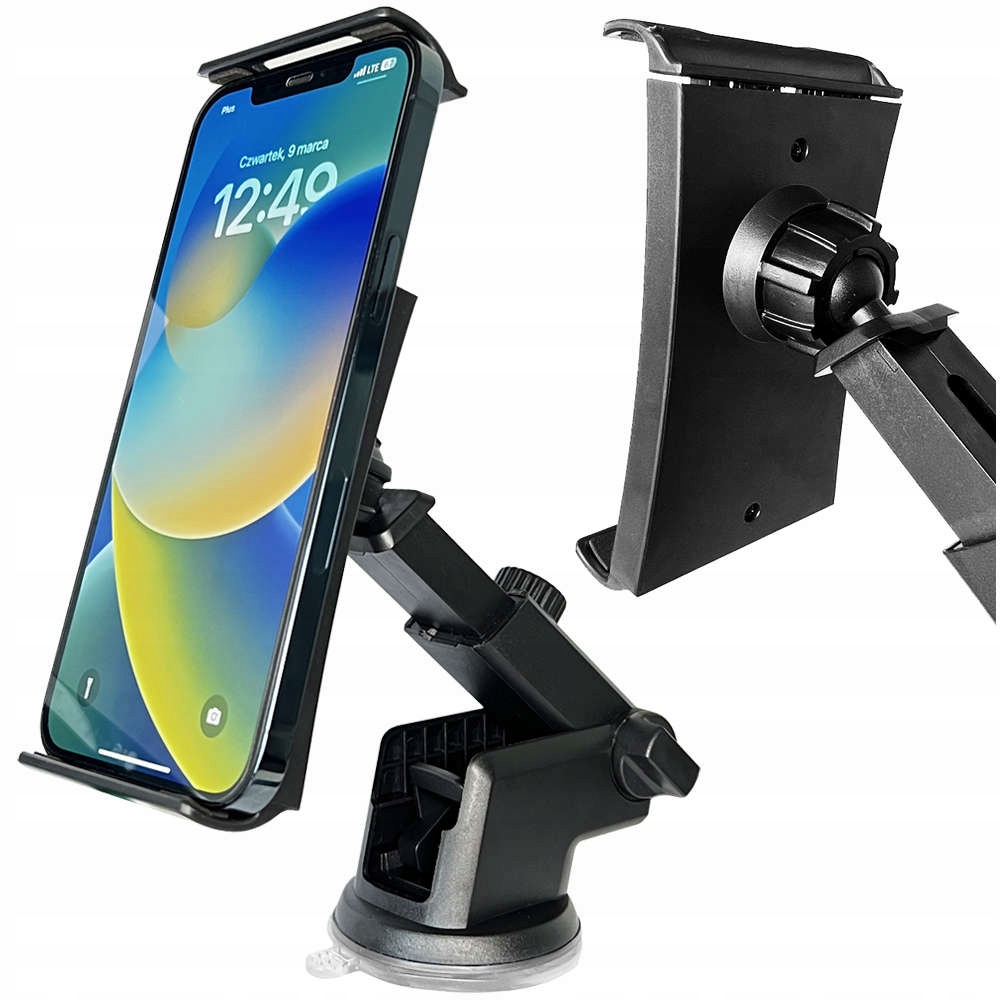 SAMOCHODOWY UCHWYT NA TELEFON TABLET DO AUTA SZYBY Producent bez marki