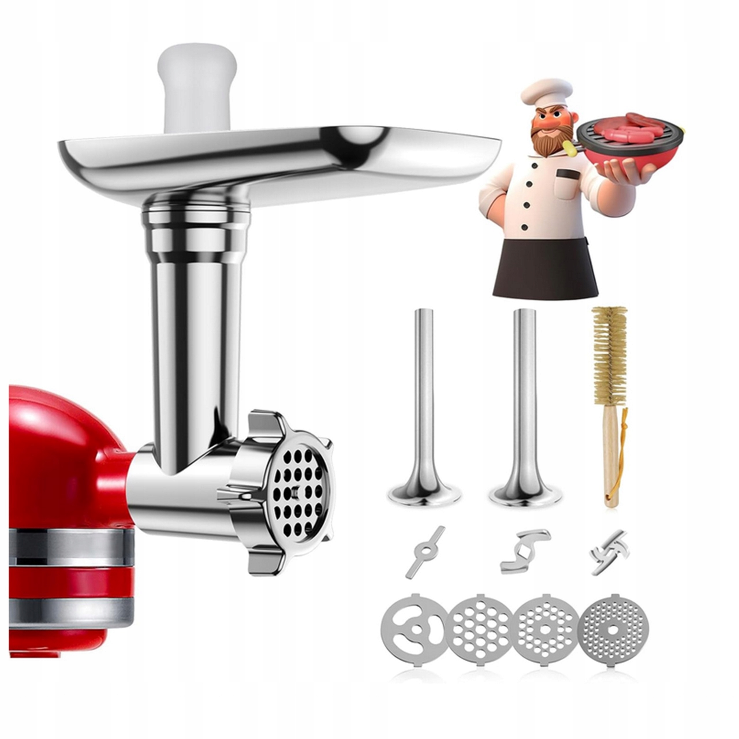 Grinder do KitchenAid maszynka mięsa nadziewarka kiełbas