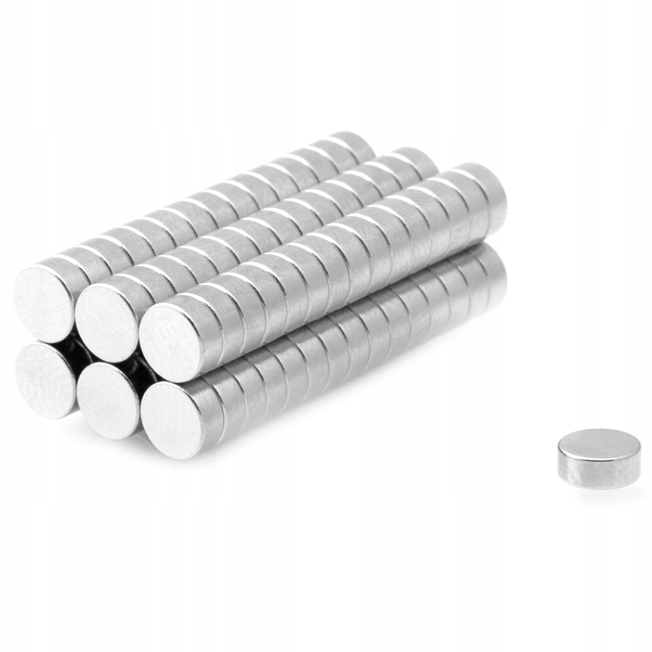 

Mocny Magnes Neodymowy Walcowy 5x2 Kpl. 100 szt.