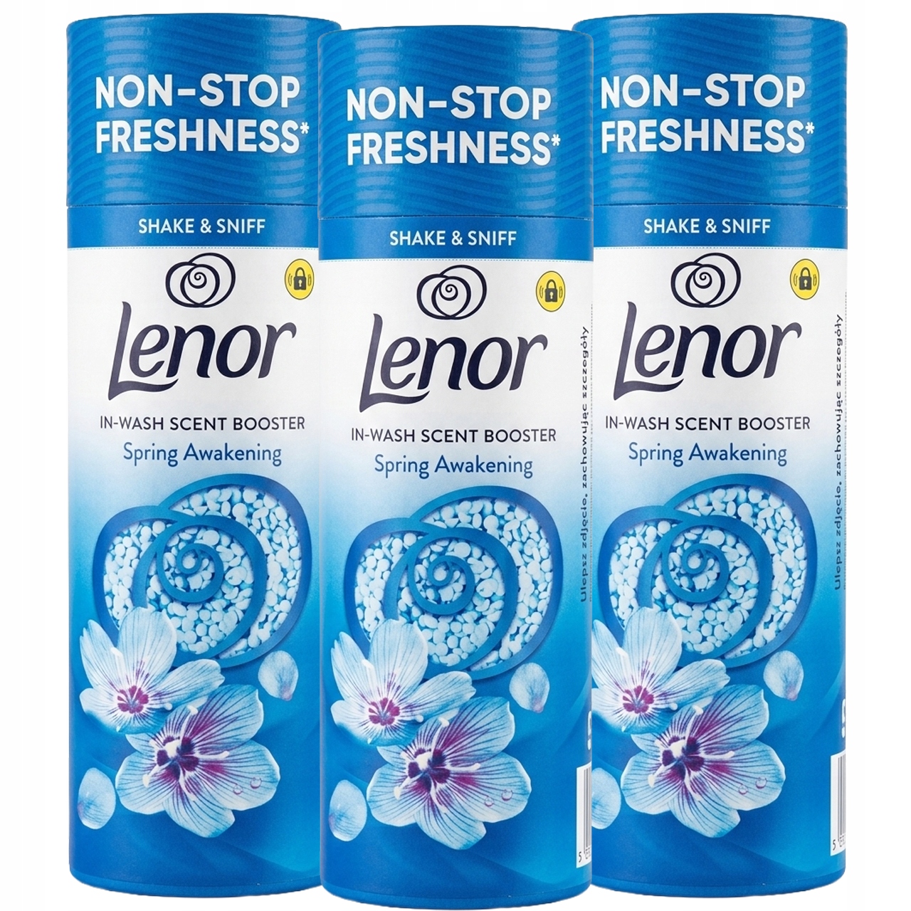 3 x Vonné Perličky Granule Na Praní Lenor Spring Awakening 210 g