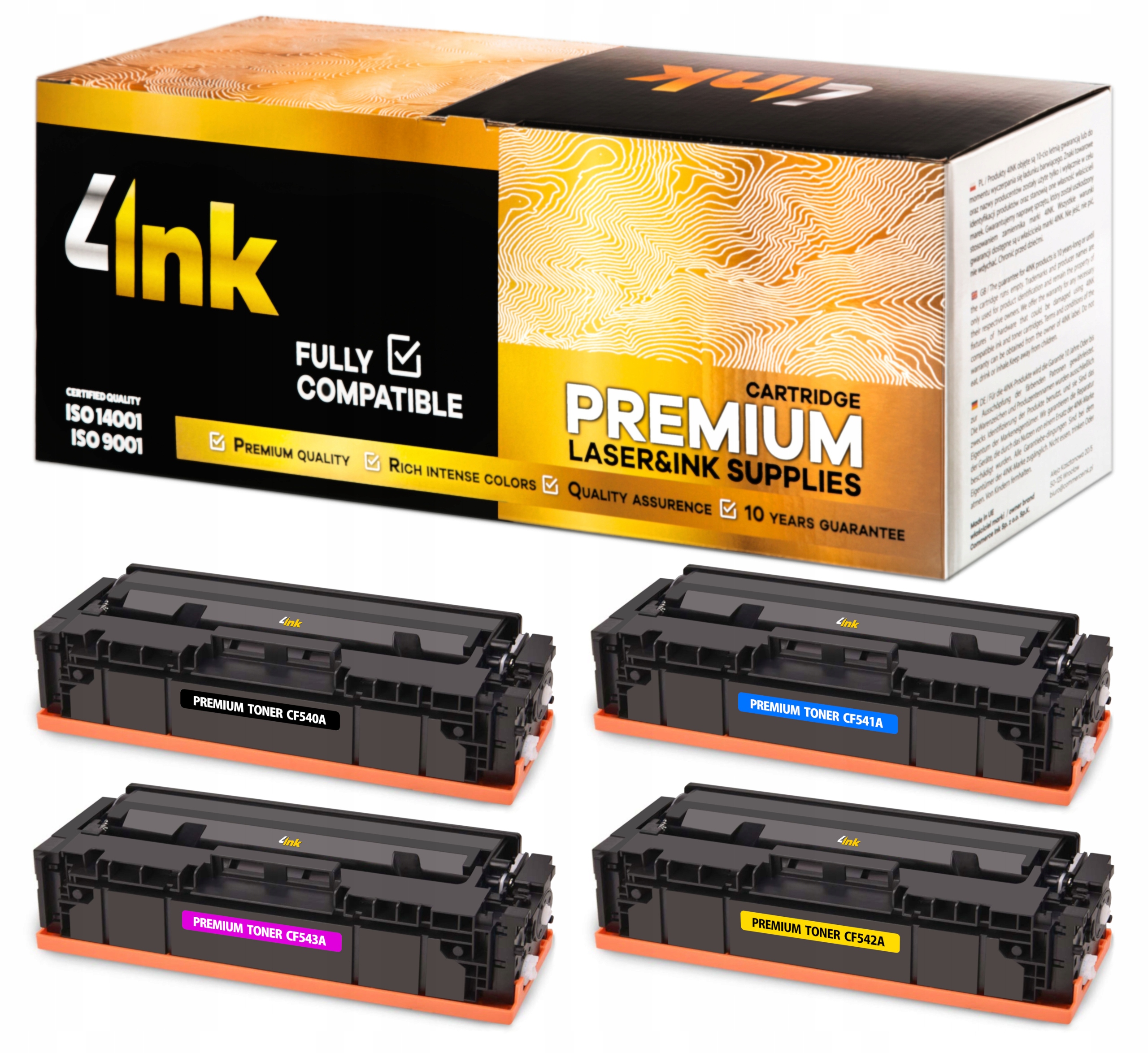 

4x Toner Do Hp Laserjet M254dw Mfp M281cdw M281fdw
