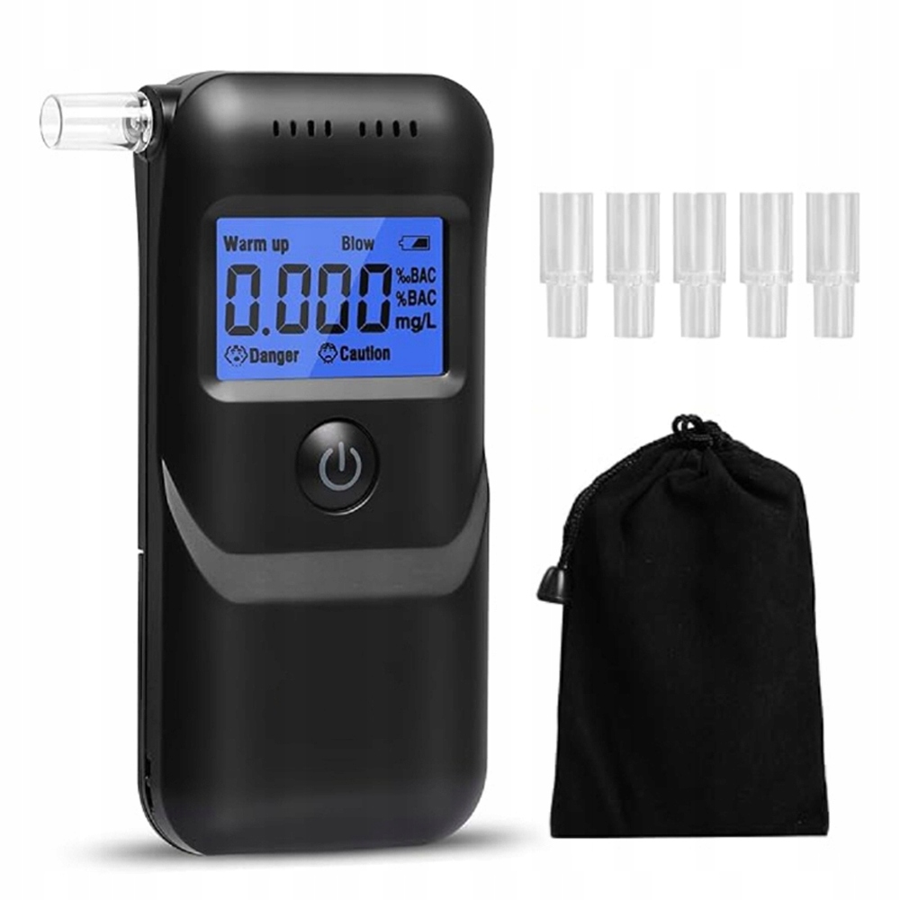 Profesionální Policejní Alkoholtester do ruky 11 cm Kalibrace Zdarma Akce