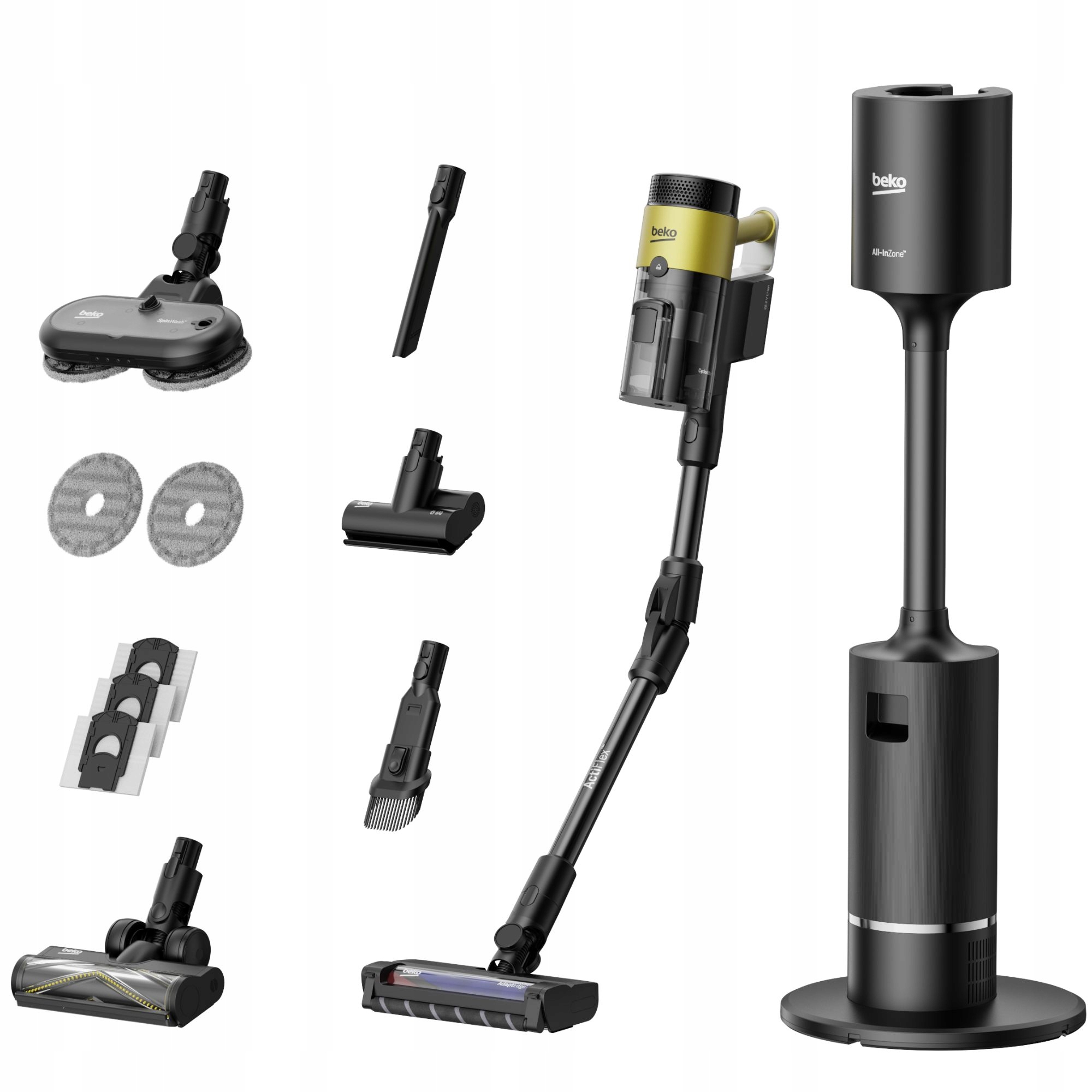 Odkurzacz pionowy Beko VRT97325VY PowerClean Pro 3.0 450W 25,2V 0,5L