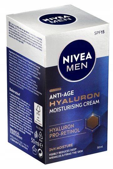 NIVEA MEN PRZECIWZMARSZCZKOWY KREM DO TWARZY