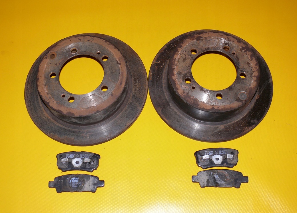 kotuče TARCZO BEBNY plotýnky záď 262/10mm MITSUBISHI OUTLANDER a 1 2.0 TRW