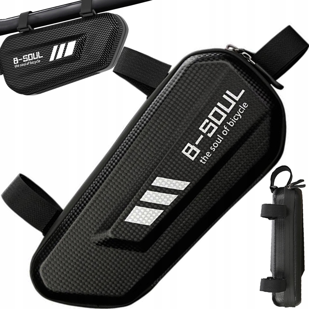 Sakwa rowerowa pod ramę wodoodporna mocna sztywna 14476