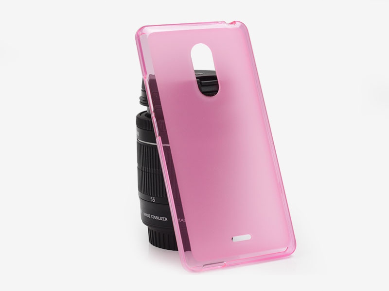

Etui na Zte Blade V580 FLEXmat Case - różowy