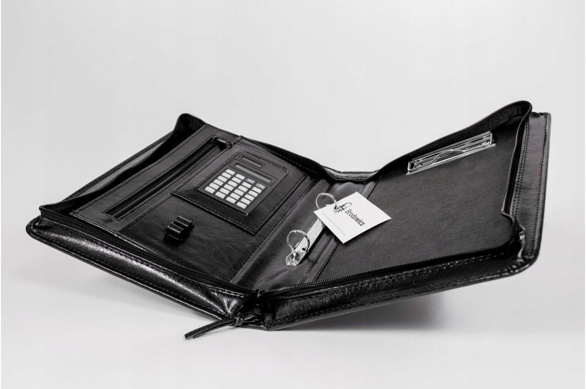 AKTÓWKA na dokumenty A5 z kalkulatorem BROD-AK20-1 czarna BRODOWICZ Marka inna