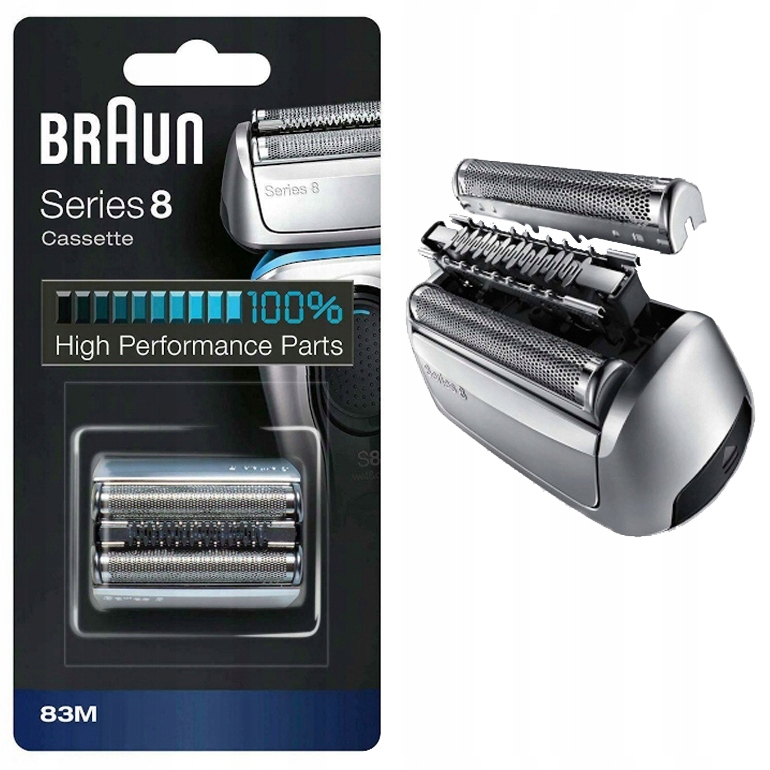 Vymeniteľná Hlava Čepele Pre Holiace Strojčeky Braun 8 Strieborná Model 83M