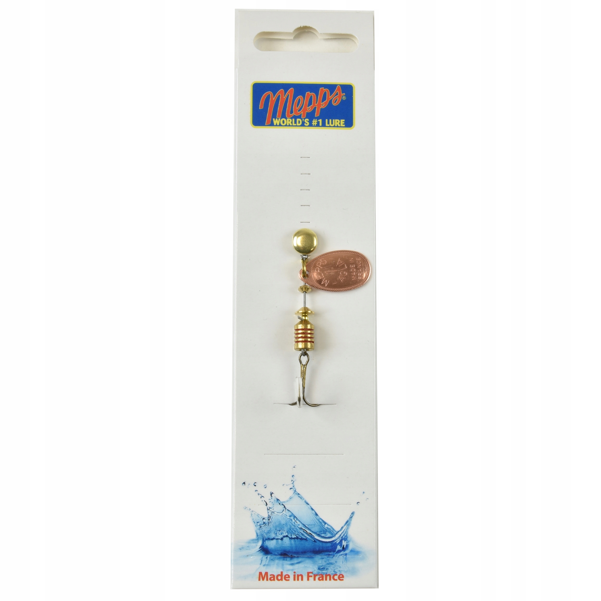 Błystka obrotowa Mepps Aglia miedziana r.1 3,5g Original