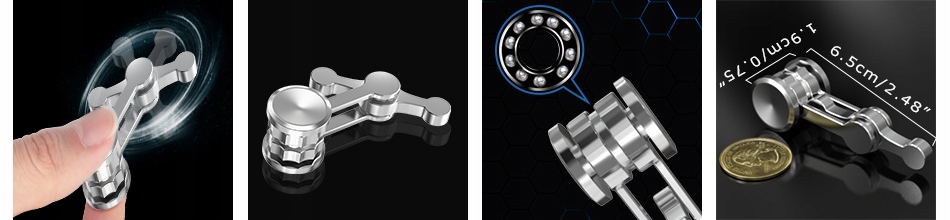 Anti-Anxiety Fidget Spinner, Finger Spinning Toy Kod producenta 56656658