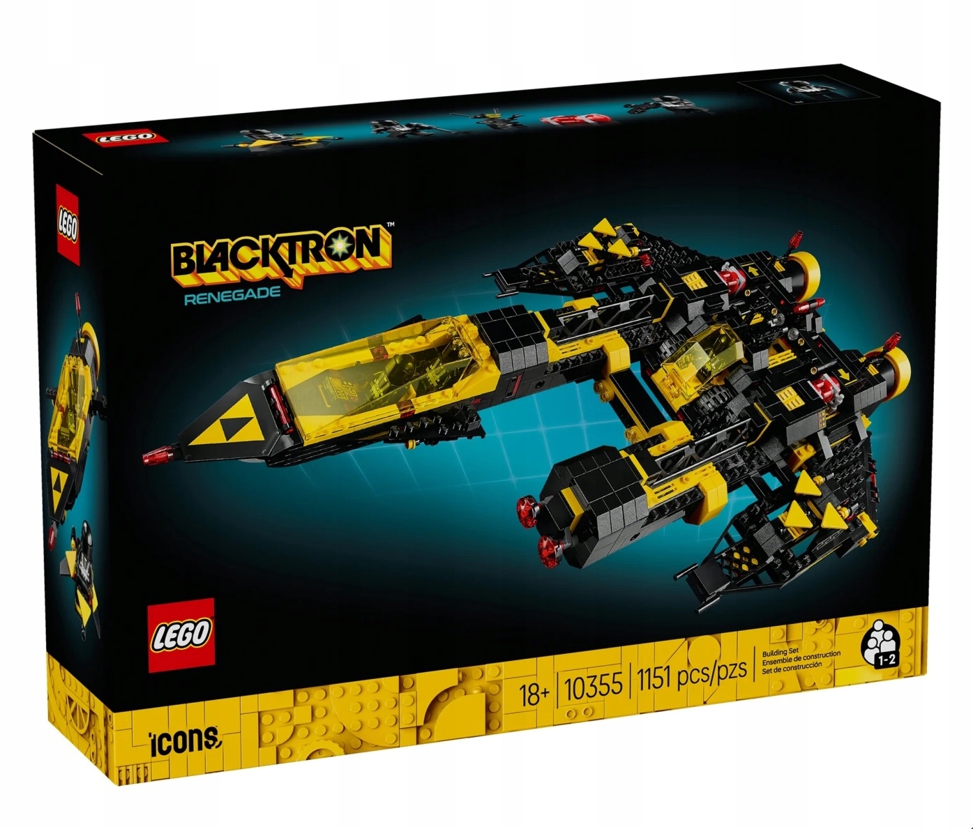 Lego 10355 Ikony Odpadlík Blacktrona