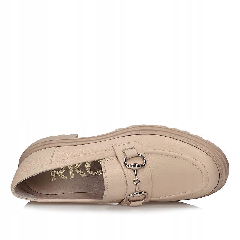 Beżowe Mokasyny lordsy Ryłko C2R39_BX_JE8F Marka Ryłko