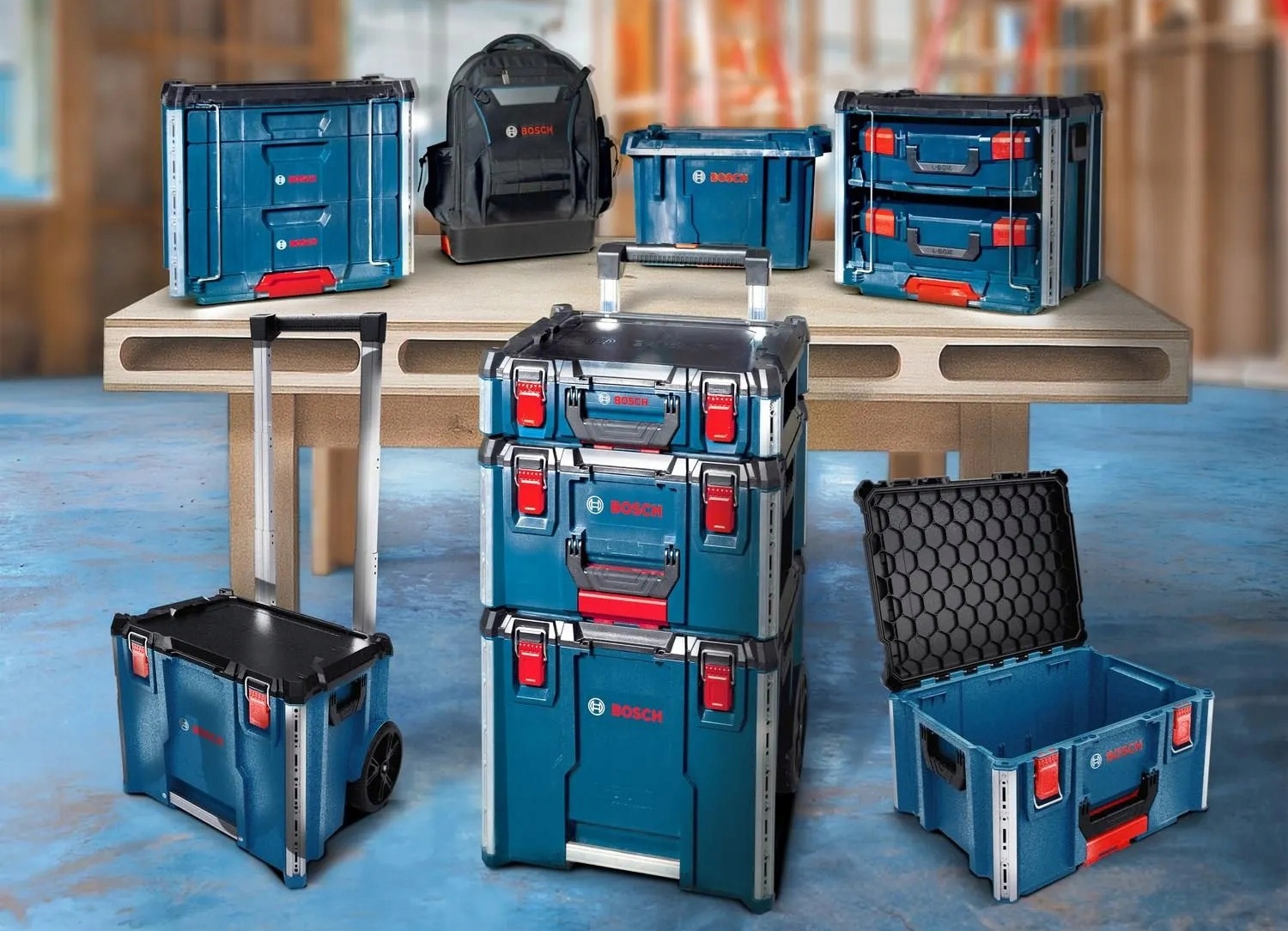 BOSCH Walizka systemowa L-BOXX Constructor RACK 2 Stan opakowania oryginalne