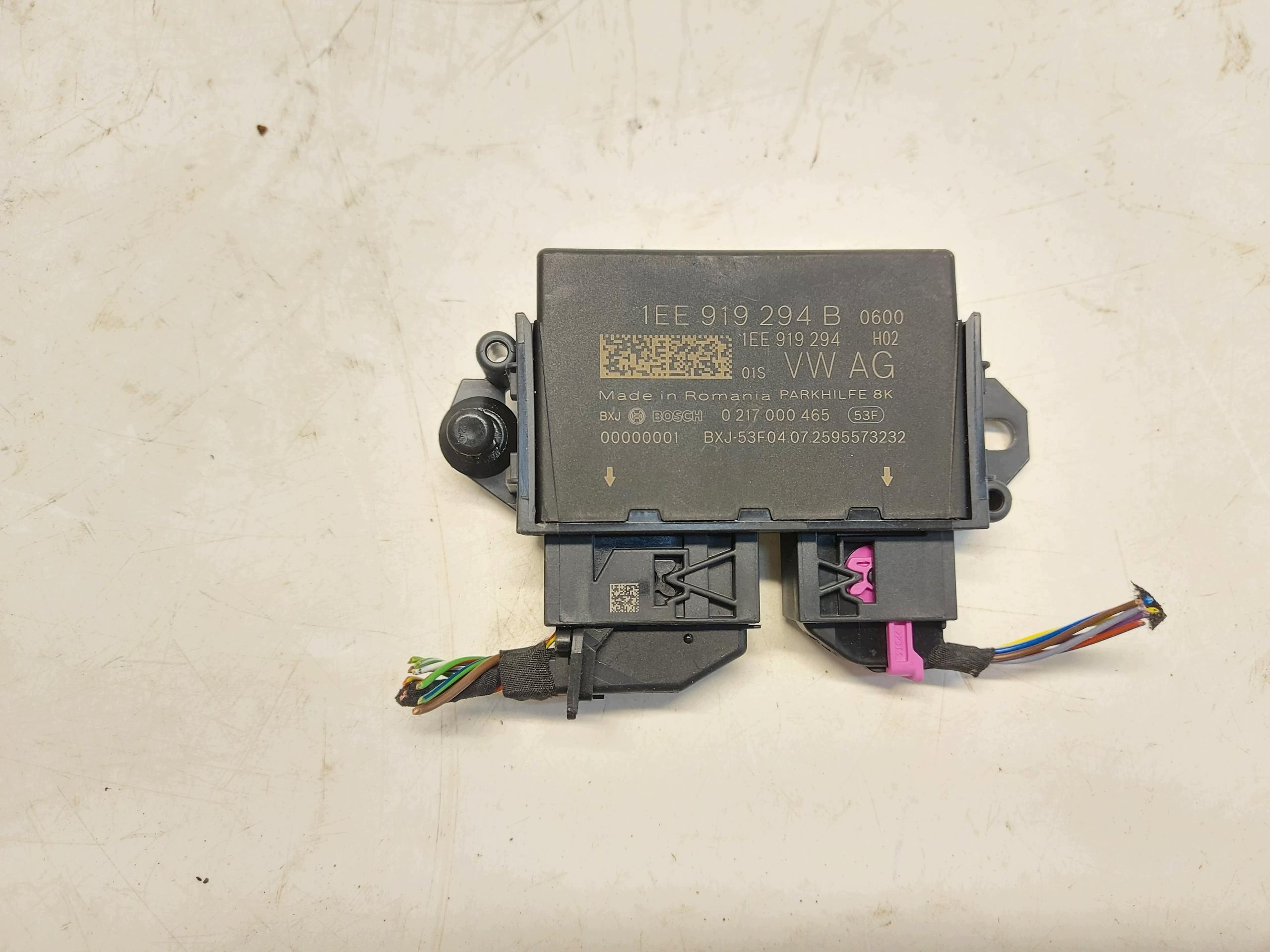 Skoda Elroq 5LJ iV85 , SUV 5D 2025r module control unit PDC 1EE919294B