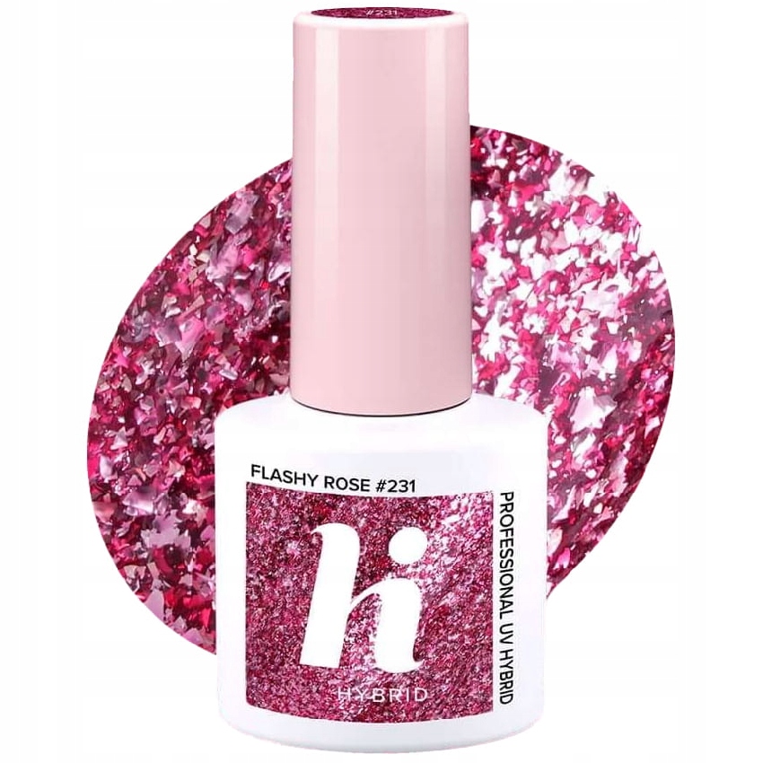 

Hi Hybrid #231 Lakier Hybrydowy Flashy Rose 5ml