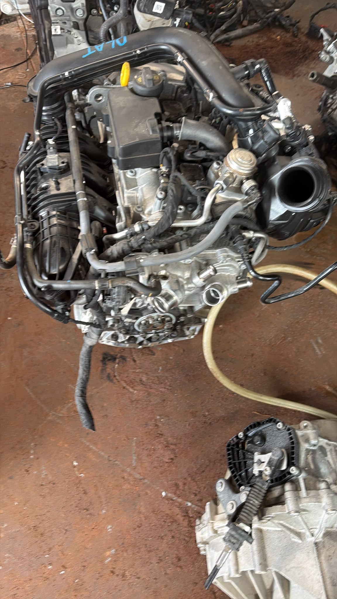 engine complete VW SKODA DLA T DLAT 40TYSKM