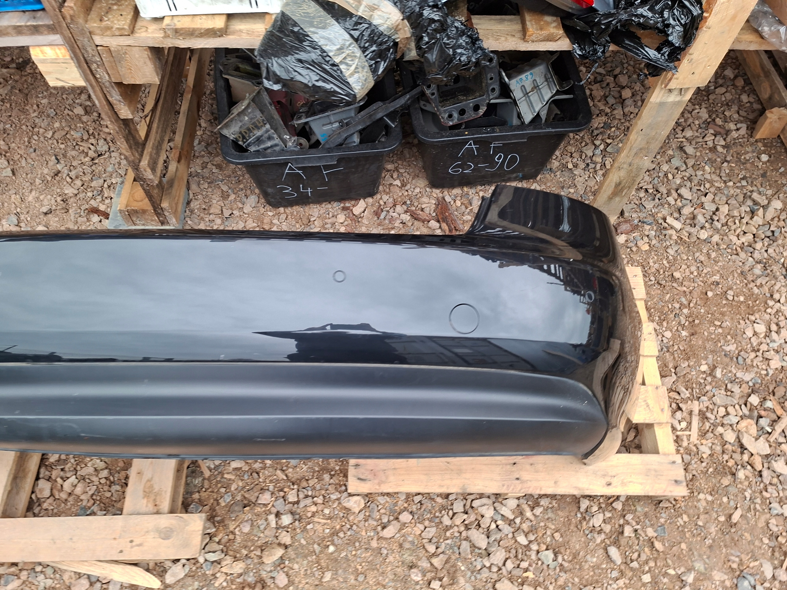 bumper rear part rear audi a5 8t coupe PDC complete