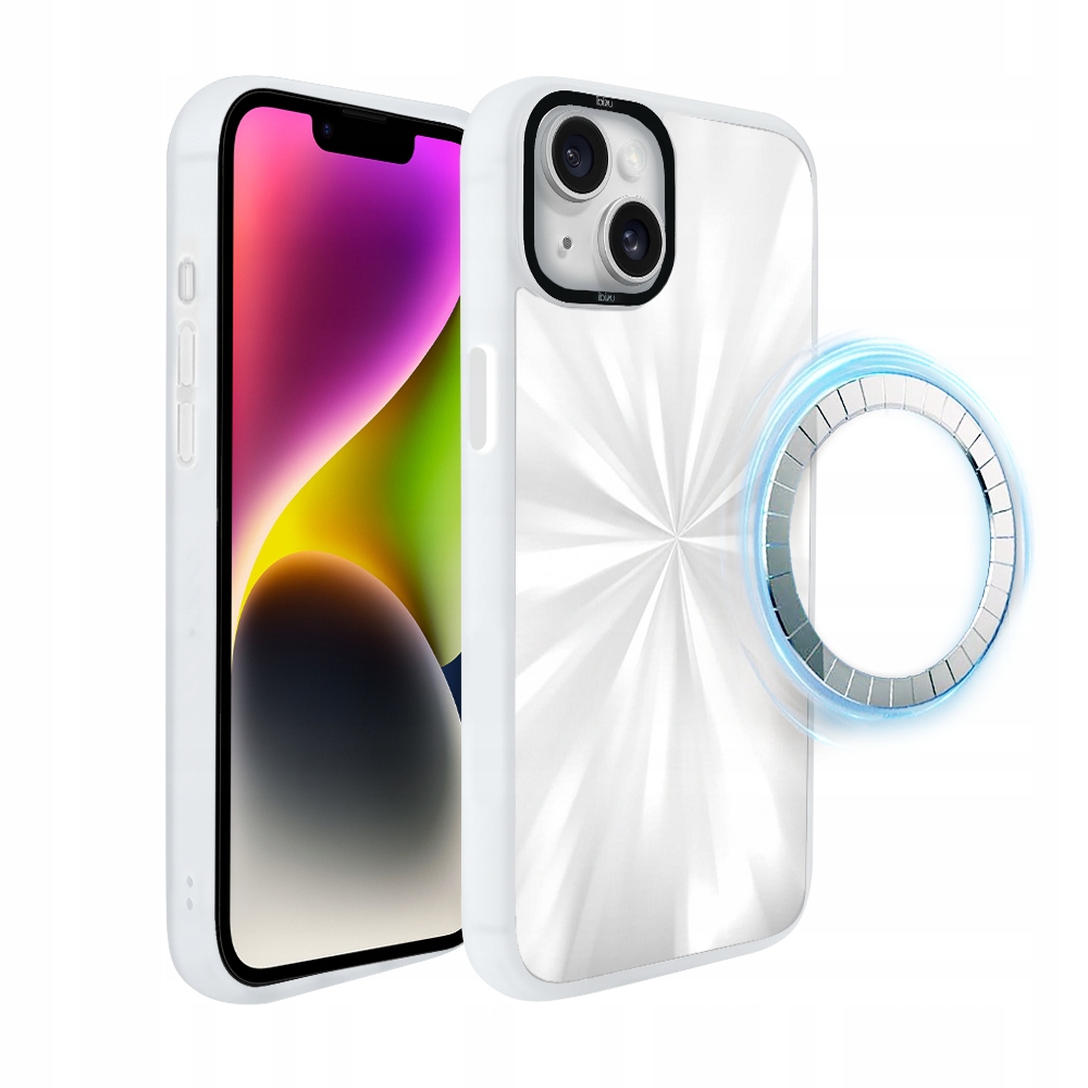 iPhone 14 Plus Ibizu DropGuard matné Pouzdro s MagSafe, perleťové