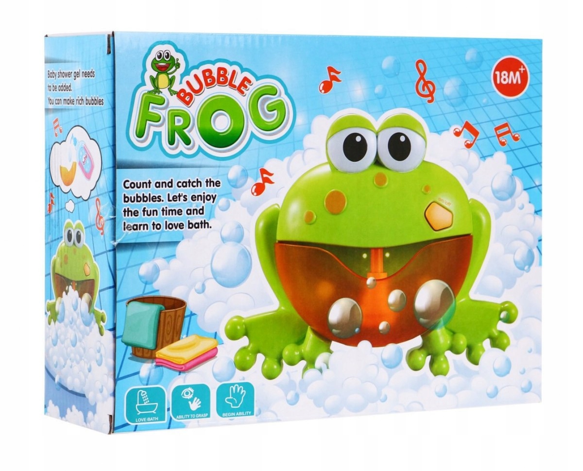 BAŃKI MYDLANE MASZYNA DO ROBIENIA BANIEK ŻABKA Bohater brak