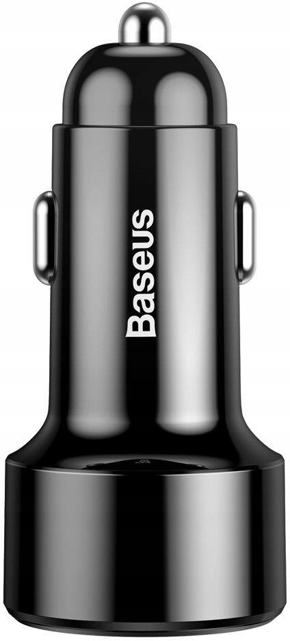ŁADOWARKA SAMOCHODOWA BASEUS MAGIC CCMLC20C-01 45W 5A 1X USB-A 1X USB-C QC Kolor czarny