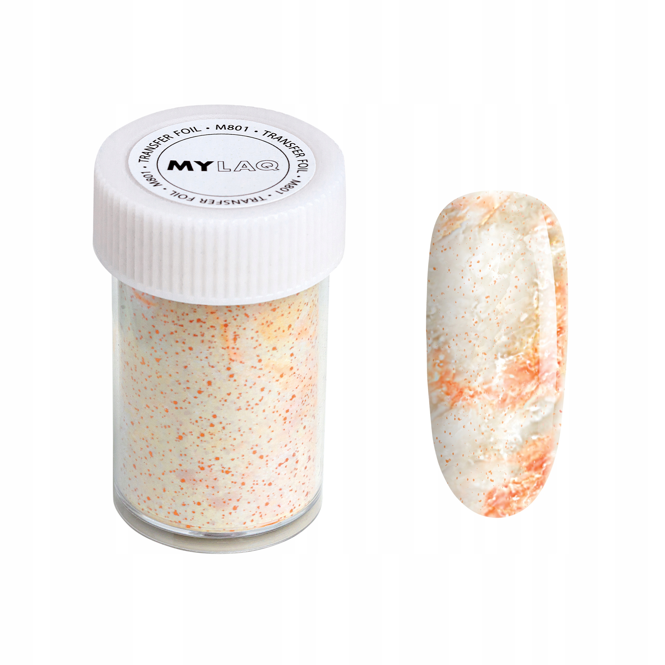 

Beżowa Folia transferowa Mylaq My Abstract Foil