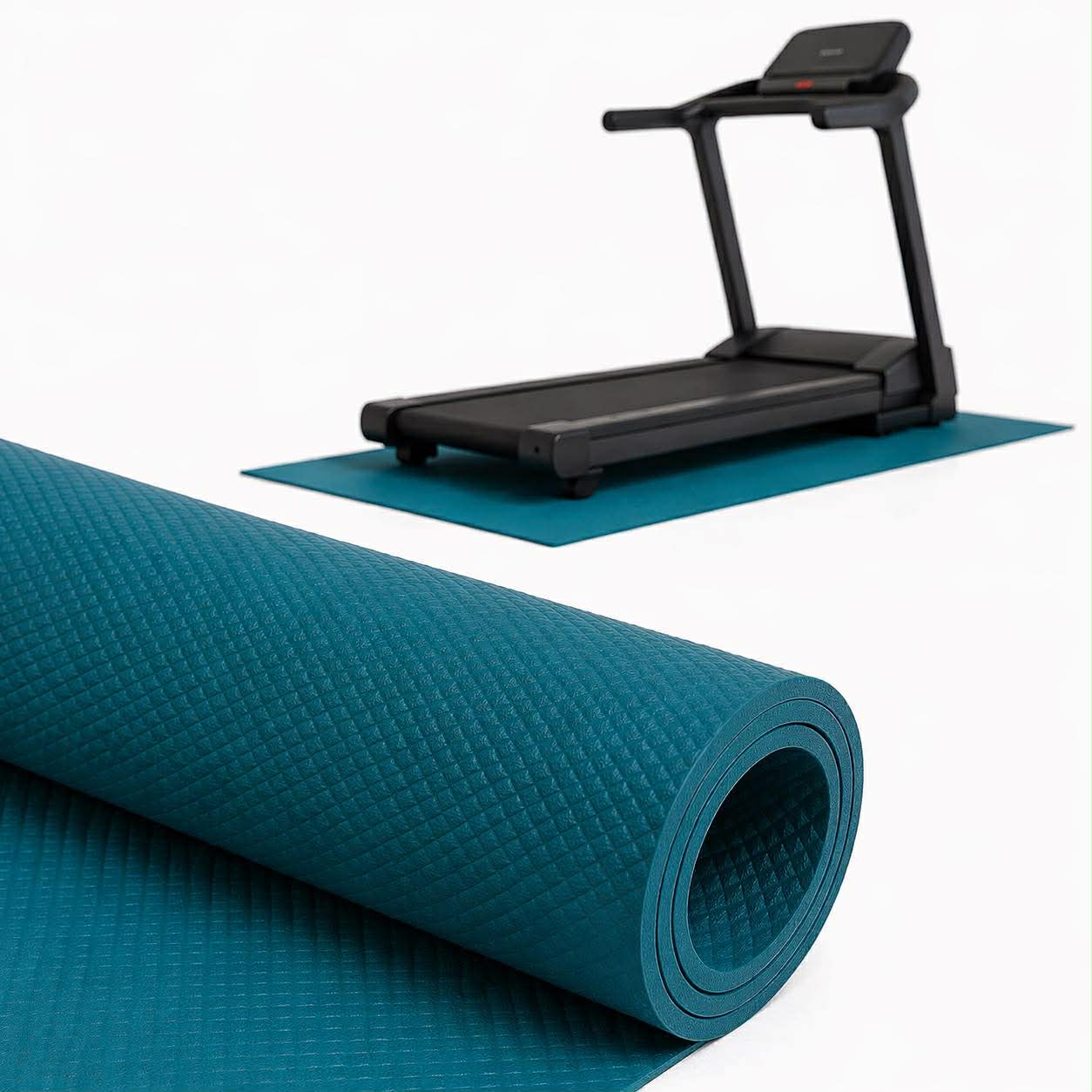 Mata wygłuszająca ochronna na podłogę/do ćwiczeń/pod sprzęt sportowy 160x80