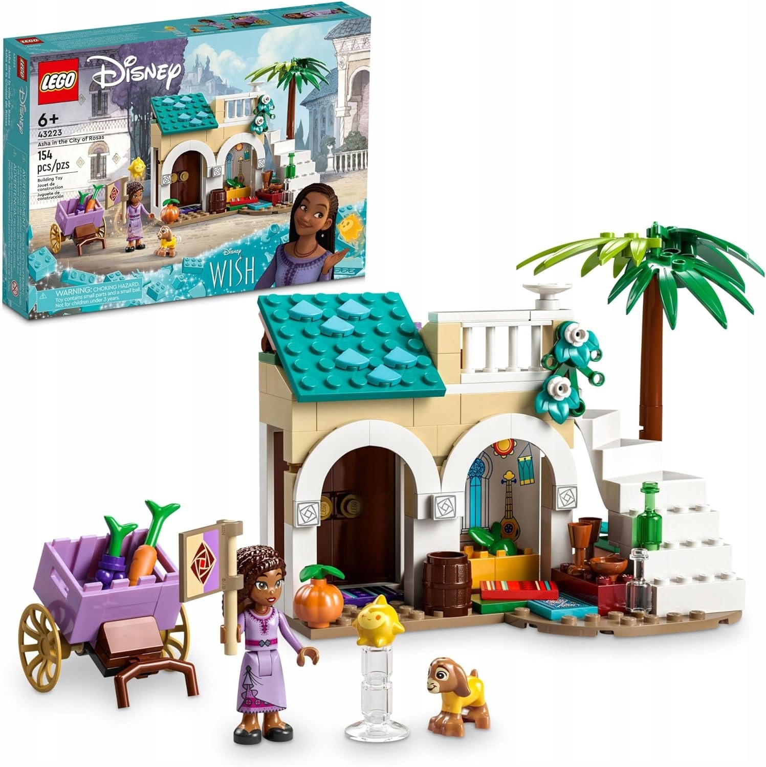 LEGO DISNEY 43223 ASHA W ROSAS