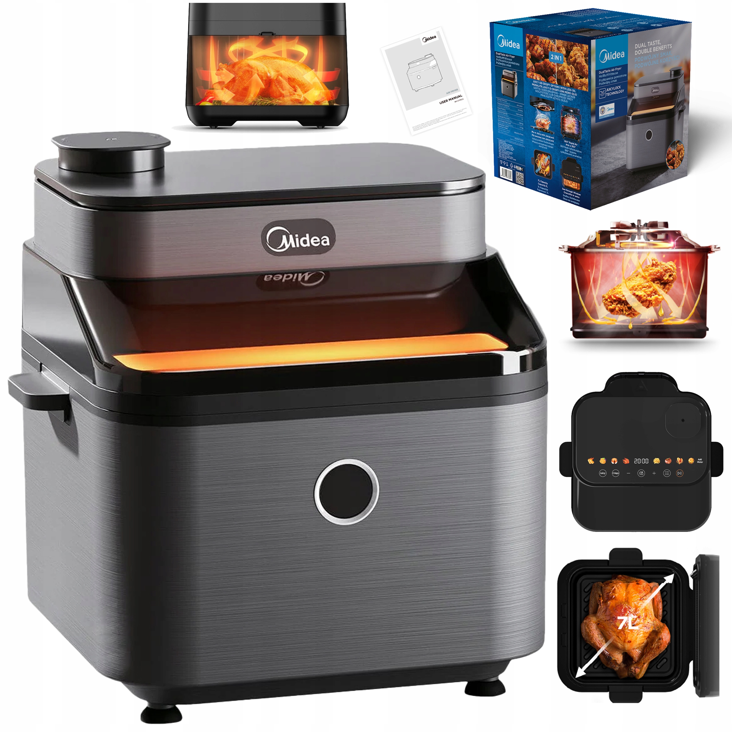 Midea MF-CY75C2 1450W 7l