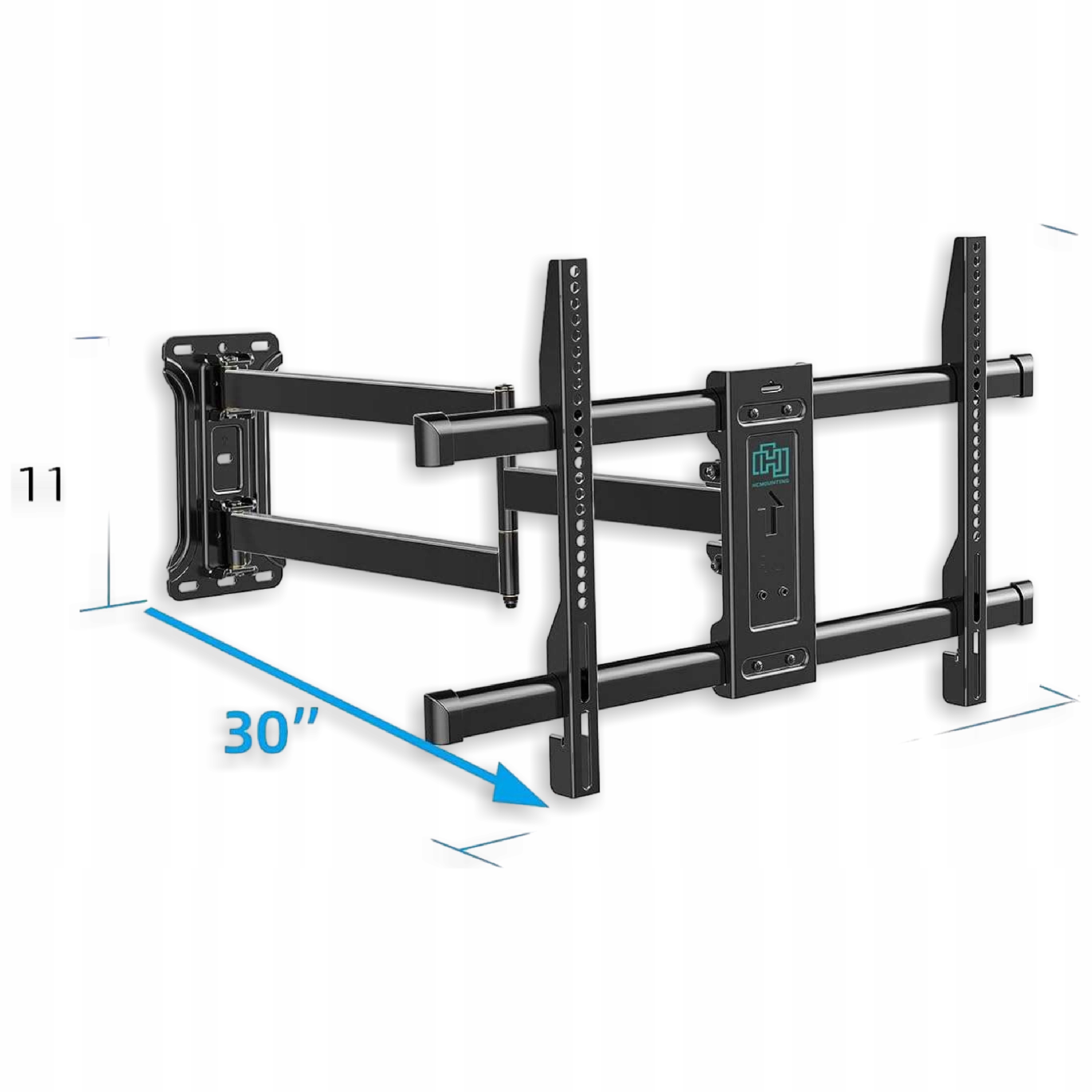 Nástěnný držák na televizor s dlouhým ramenem pro televizor 81.3 203.2 cm