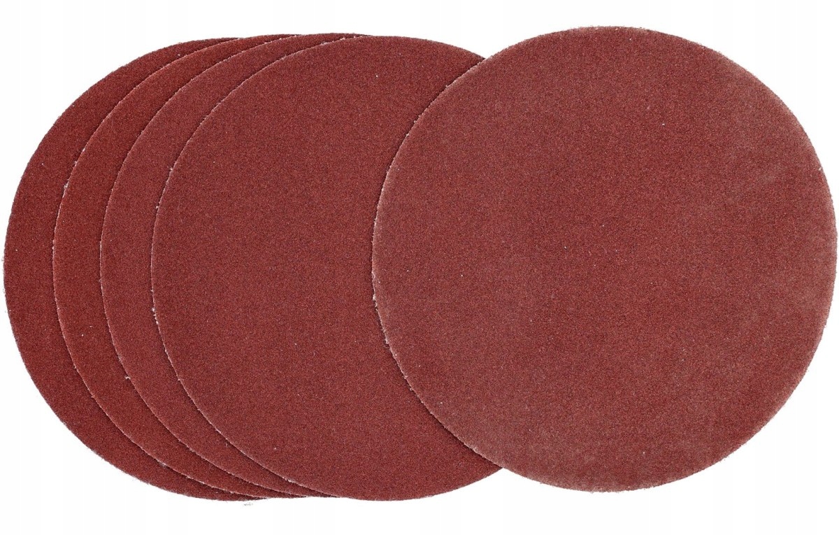 Drel Krążki ścierne 125 mm, P220, na rzep, 5 szt. CON-RPZ-1322