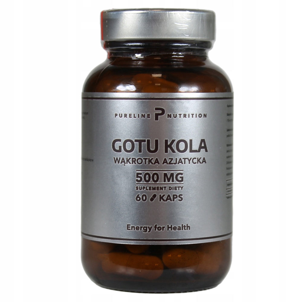 

Gotu Kola ekstrakt 500 mg Wąkrota azjatycka