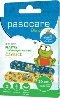 

Zestaw plastrów hipoalergicznych żabki 20 sztuk