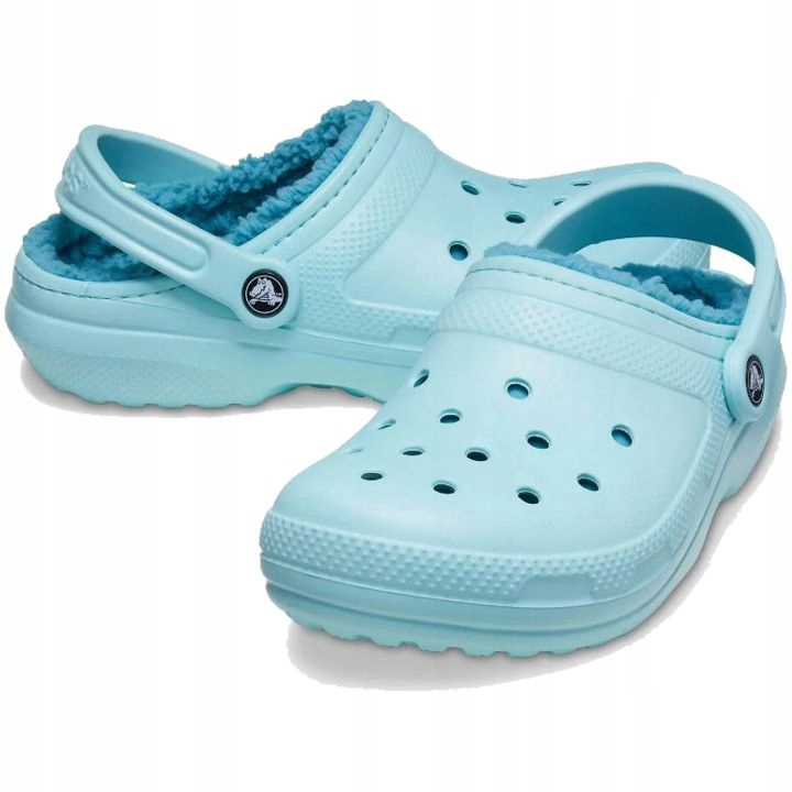 

Damskie Klapki Crocs Z Futerkiem Ciepłe Chodaki